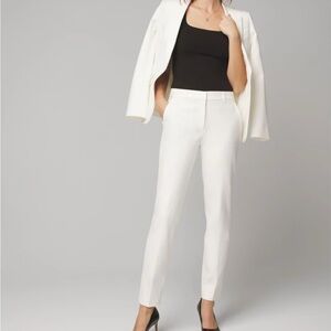 White House Black Market Elle Slim Trouser Comfort Stretch Pants